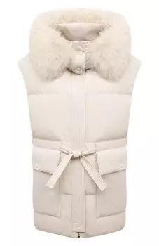 Пуховый жилет Yves Salomon