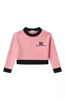 Пуловер из хлопка и кашемира Dolce & Gabbana