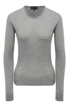 Пуловер из хлопка и кашемира Giorgio Armani