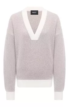 Пуловер из хлопка и кашемира MUST