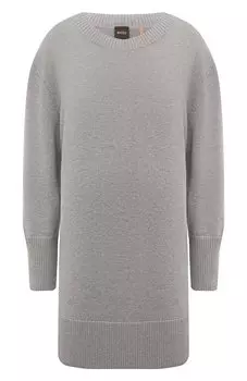 Пуловер из хлопка и шерсти BOSS