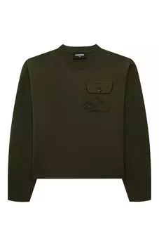 Пуловер из хлопка и шерсти Dsquared2