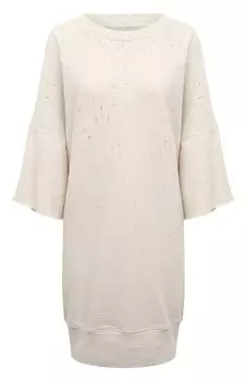 Пуловер из хлопка и шерсти MM6