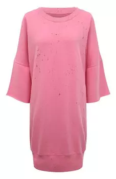 Пуловер из хлопка и шерсти MM6