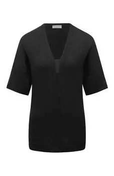 Пуловер из кашемира и шелка Brunello Cucinelli