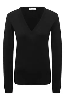 Пуловер из кашемира и шелка Brunello Cucinelli