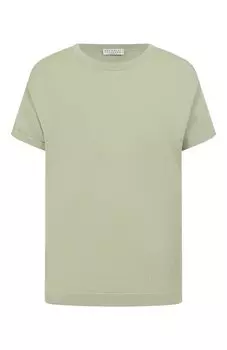 Пуловер из кашемира и шелка Brunello Cucinelli