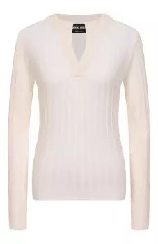 Пуловер из кашемира и шелка Giorgio Armani