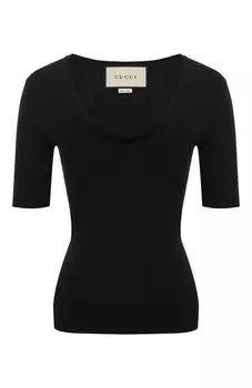 Пуловер из кашемира и шелка Gucci