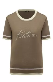 Пуловер из кашемира и шелка Kiton