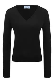 Пуловер из кашемира и шелка Prada