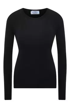 Пуловер из кашемира и шелка Prada