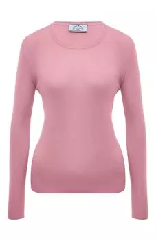 Пуловер из кашемира и шелка Prada