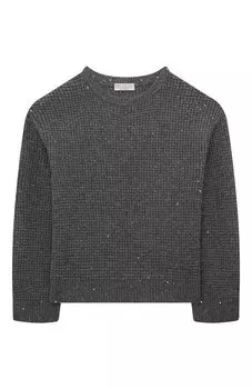 Пуловер из кашемира и шерсти Brunello Cucinelli