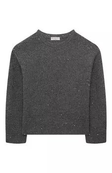 Пуловер из кашемира и шерсти Brunello Cucinelli