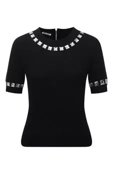 Пуловер из кашемира и шерсти Miu Miu