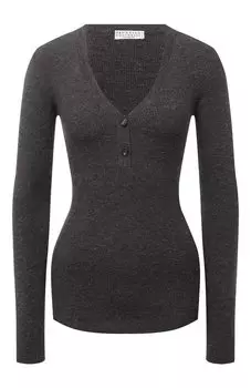 Пуловер из кашемира и вискозы Brunello Cucinelli