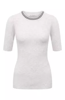 Пуловер из кашемира и вискозы Brunello Cucinelli