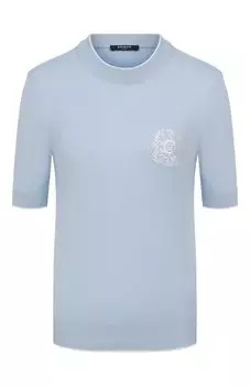 Пуловер из шелка и хлопка Balmain