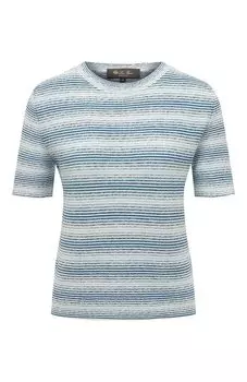 Пуловер из шелка и хлопка Loro Piana