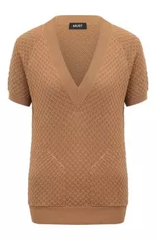 Пуловер из шелка и хлопка MUST