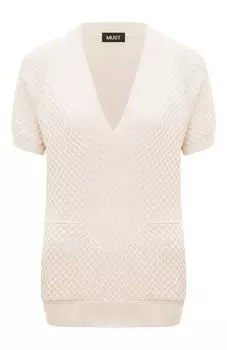 Пуловер из шелка и хлопка MUST