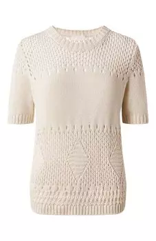 Пуловер из шелка и льна MVST