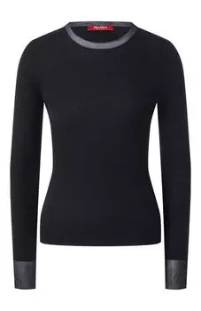 Пуловер из шелка и шерсти Max Mara Studio