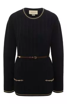 Пуловер из шерсти и хлопка Gucci