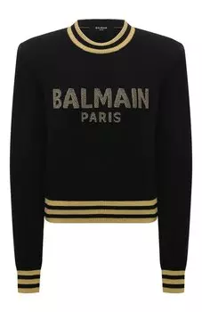Пуловер из шерсти и кашемира Balmain