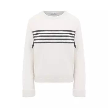 Пуловер из шерсти и кашемира Brunello Cucinelli