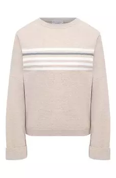 Пуловер из шерсти и кашемира Brunello Cucinelli