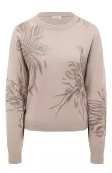 Пуловер из шерсти и кашемира Brunello Cucinelli