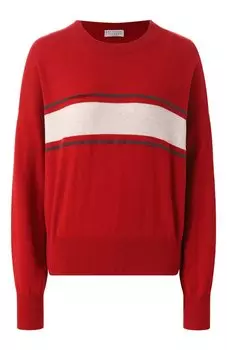 Пуловер из шерсти и кашемира Brunello Cucinelli