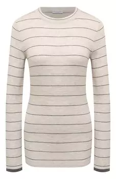 Пуловер из шерсти и кашемира Brunello Cucinelli