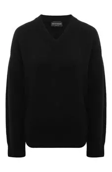 Пуловер из шерсти и кашемира Emporio Armani
