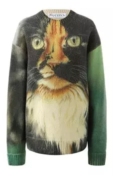 Пуловер из шерсти и кашемира JW Anderson