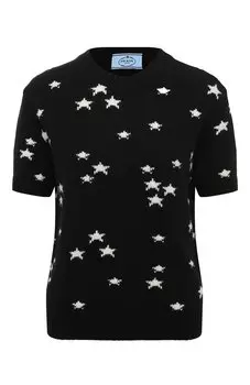 Пуловер из шерсти и кашемира Prada