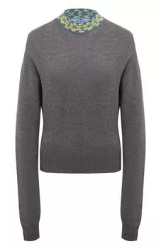 Пуловер из шерсти и кашемира Prada