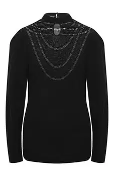 Пуловер из шерсти и шелка Alberta Ferretti