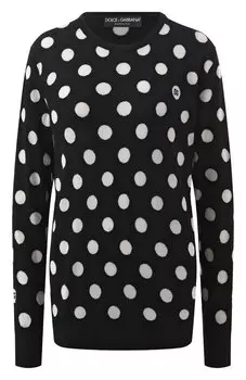 Пуловер из шерсти и шелка Dolce & Gabbana