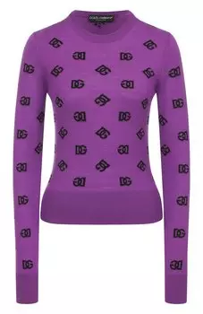 Пуловер из шерсти и шелка Dolce & Gabbana