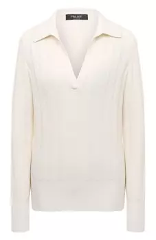 Пуловер из шерсти и шелка Freeage