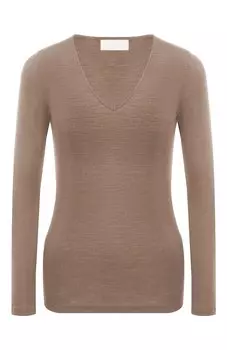 Пуловер из шерсти и шелка Hanro