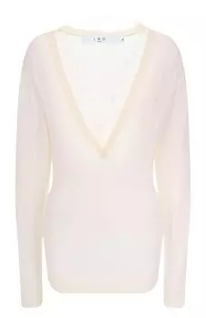 Пуловер из шерсти и шелка Iro