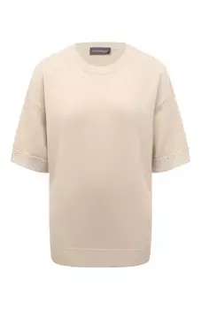 Пуловер из шерсти и шелка Lorena Antoniazzi