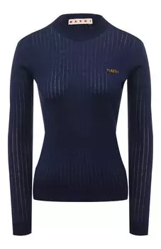 Пуловер из шерсти и шелка Marni