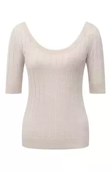 Пуловер из шерсти и шелка The Row