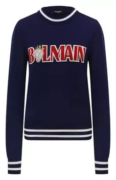 Пуловер из шерсти и вискозы Balmain