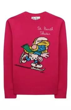 Пуловер из шерсти и вискозы MC2 Saint Barth